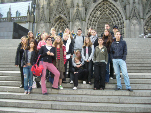 Vor dem Kölner Dom