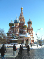 Basilius-Kathedrale am Roten Platz in Moskau